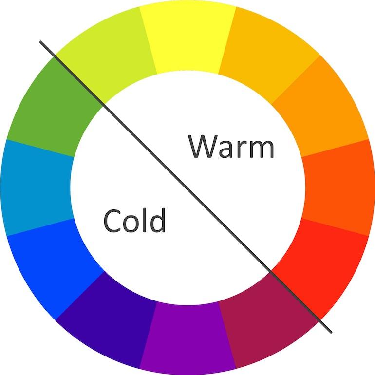 Color-psychology-cold-warm-color-wheel - María Rosa Valdesogo