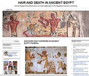 Hair and Death in Ancient Egypt. Maria Rosa Valdesogo