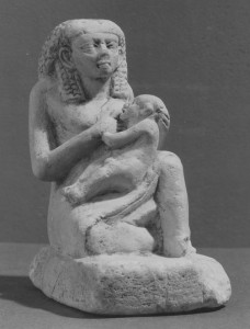Statuette of nursing woman. XII Dynasty. Ancient Egypt. Brooklyn Museum