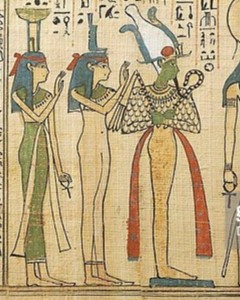 Book of the Dead of Khonsumes. Ancient Egypt