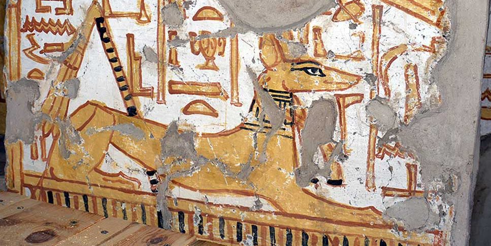 Anubis. Tomb of Nakhtamon. osirisnet.net
