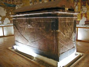 Sarcophagus of Ay. Photo osirisnet.net. Ancient Egypt