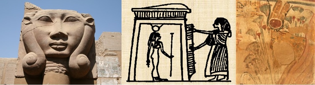 Hathor. Three ways of mentoring the dead