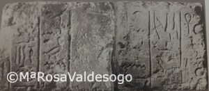 Block from Ashmunein with the names of Tutankhaten and Ankhsenpaaton